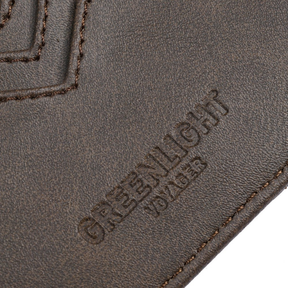 Greenlight Voyager Dompet Lipat Pria Bifold Wallet Kulit Sintetis Leager HP-C051125