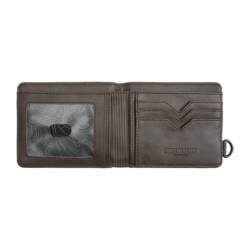 Greenlight Voyager Dompet Lipat Pria Bifold Wallet Kulit Sintetis Leager HP-C051125