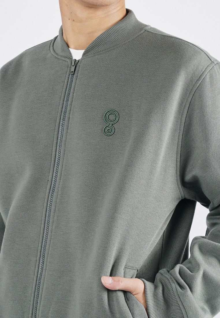 Greenlight Men's Bomber Jacket Regular Fit Fleece Jace HP-011125