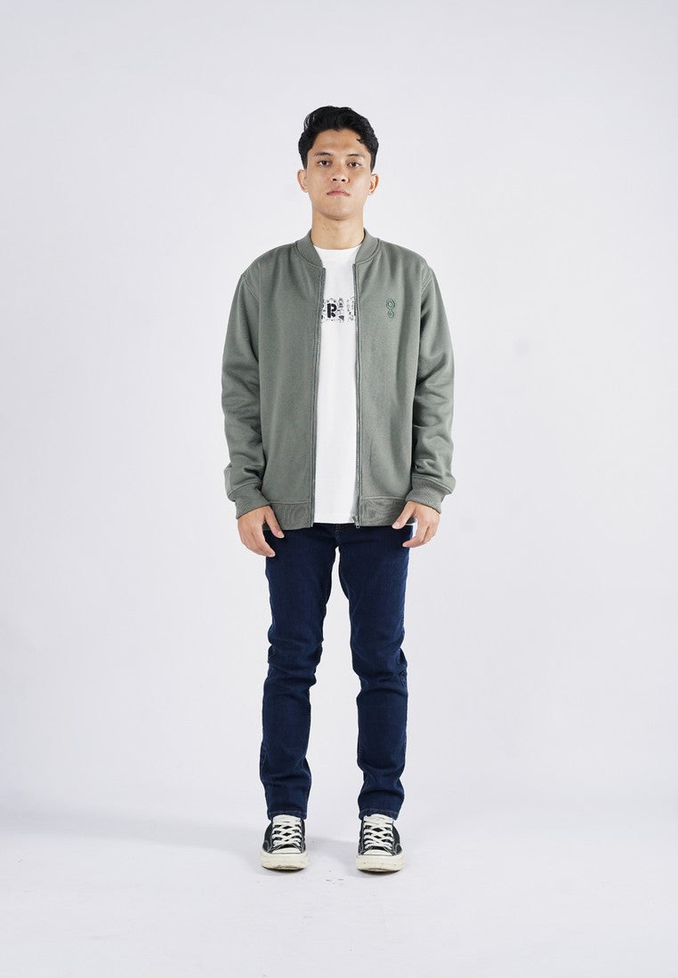 Greenlight Men's Bomber Jacket Regular Fit Fleece Jace HP-011125