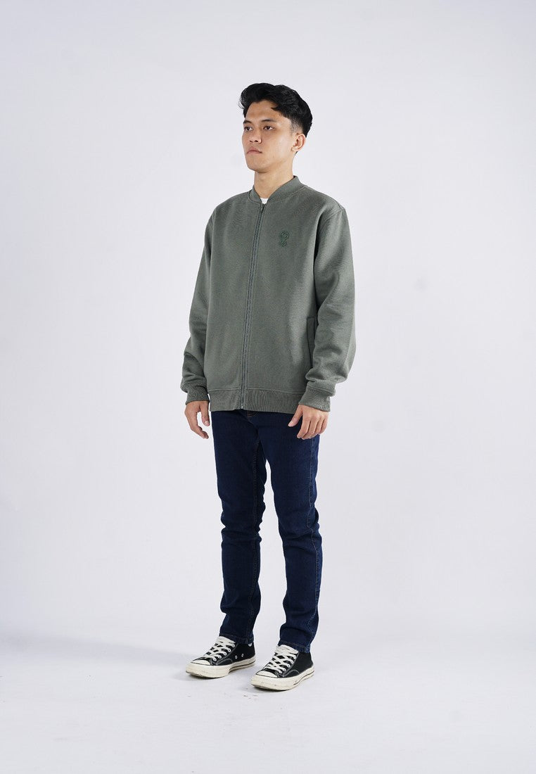 Greenlight Men's Bomber Jacket Regular Fit Fleece Jace HP-011125