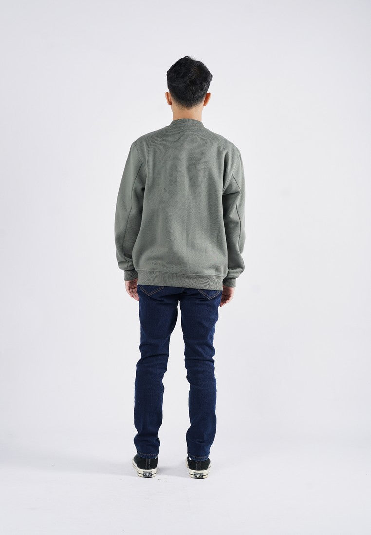 Greenlight Men's Bomber Jacket Regular Fit Fleece Jace HP-011125