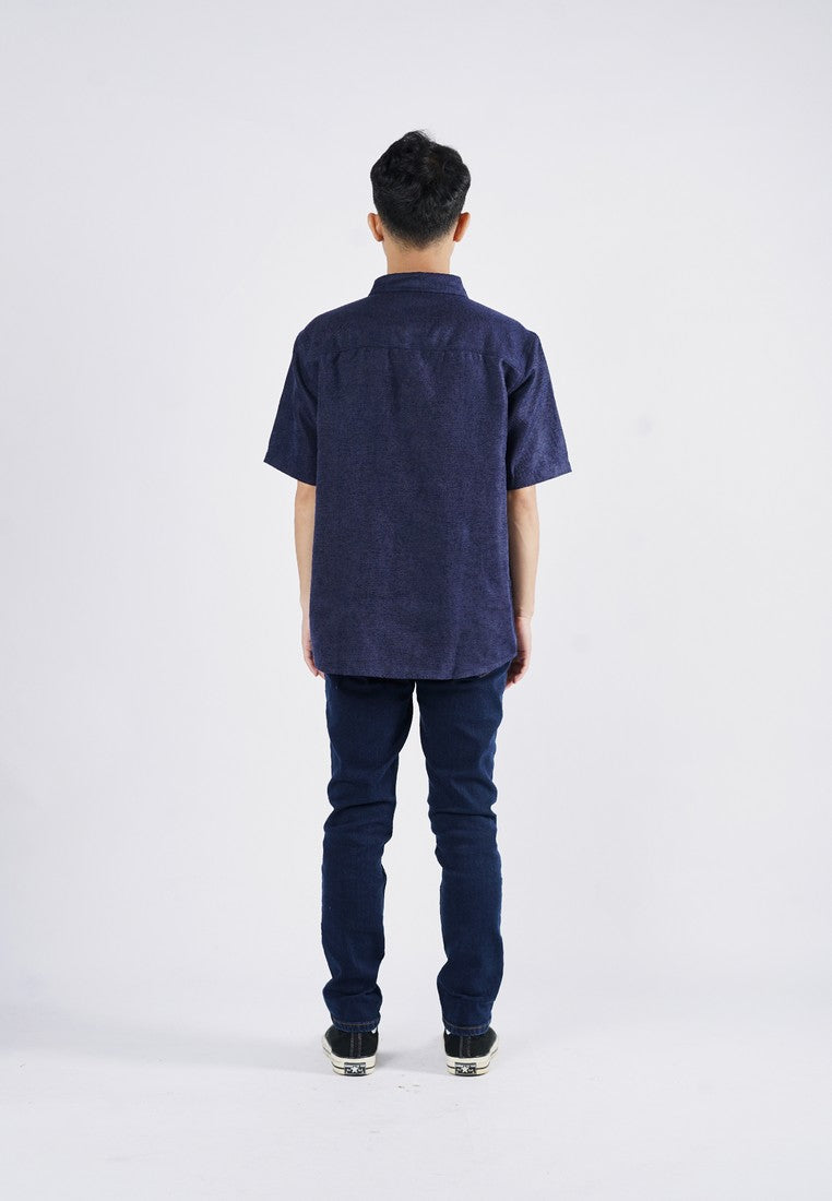 Greenlight Men's Basic Shirt Short Sleeve Regular Fit Cotton Archer HP-010925