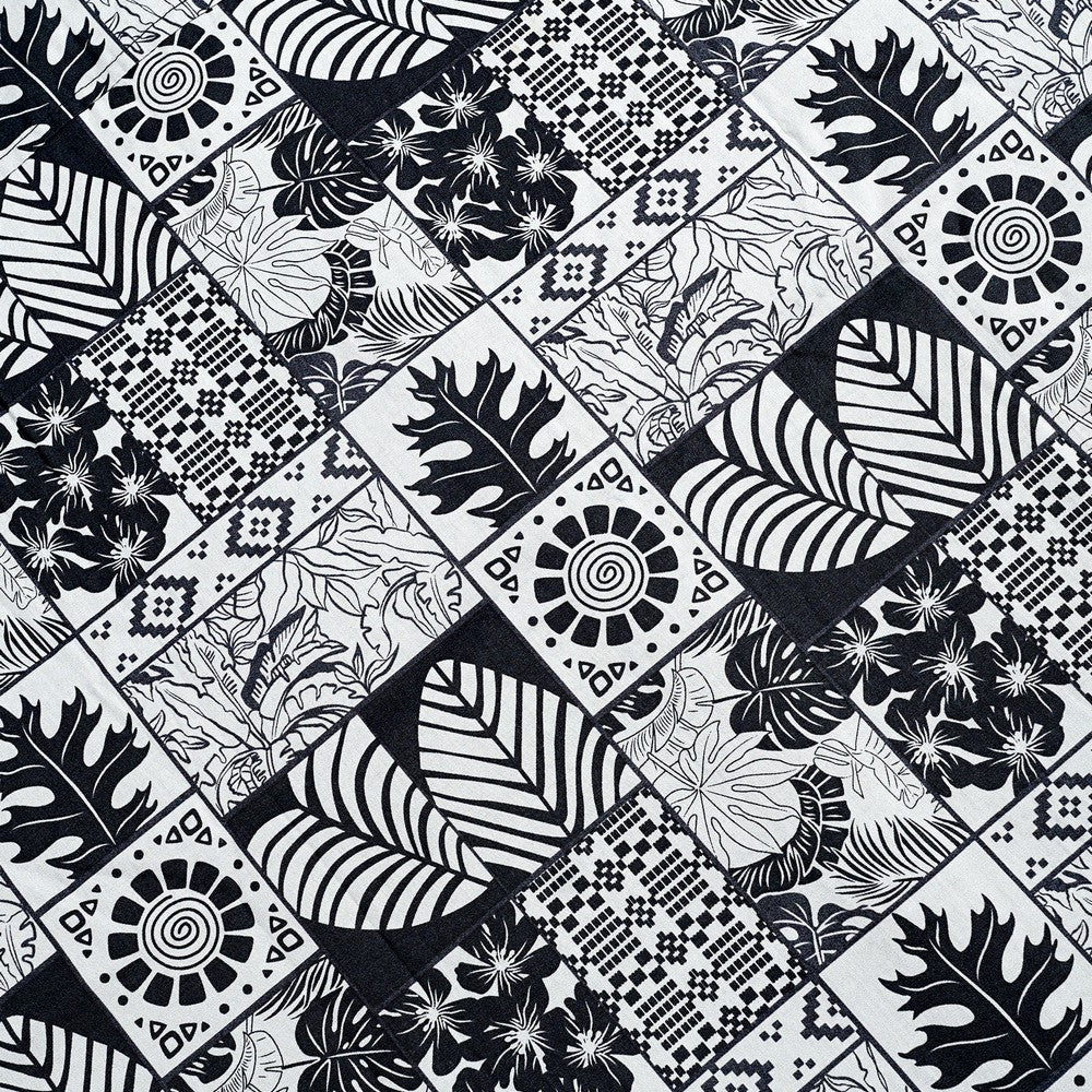 Greenlight Men's Shirt Short Sleeve Regular Fit Cotton Poplin Full Print Jean HP-C011125