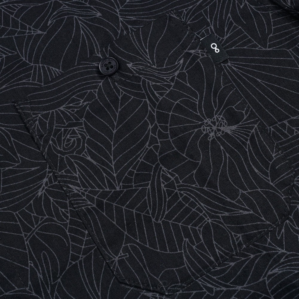 Greenlight Men's Shirt Short Sleeve Regular Fit Cotton Poplin Full Print Kevon HP-C011025