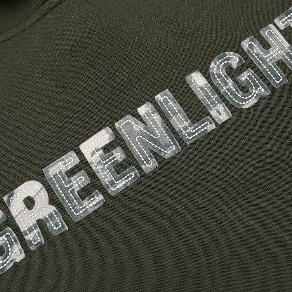 Greenlight Men's Jacket Hoodie Sweatshirt Regular Fit Fleece Logo Script Lester HP-C011225