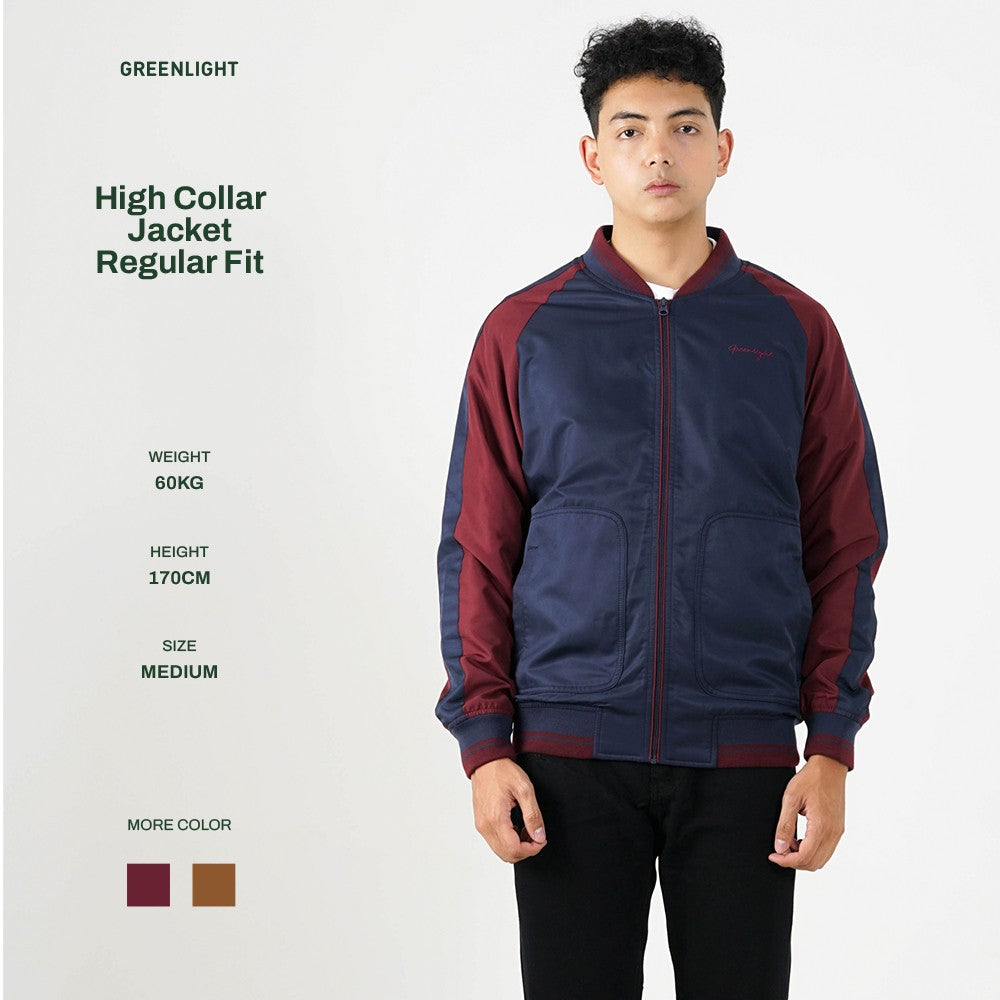 Greenlight Men's Bomber Jacket Regular Fit Taslan Jaziel OL-C010225