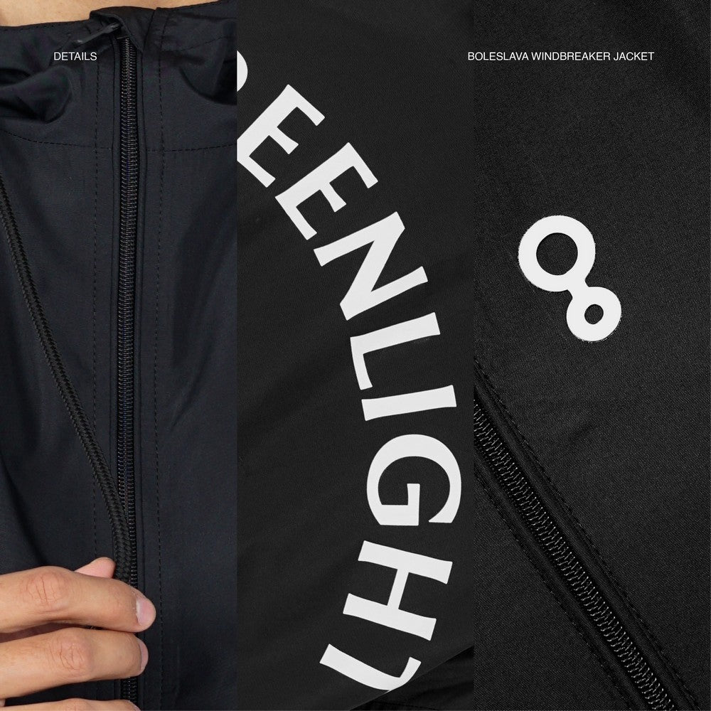 Greenlight Men's Windbreaker Jacket Regular Fit Taslan Boleslava OL-C030525