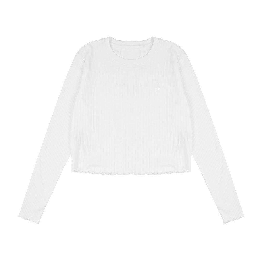 Greenlight Women's T-Shirt Long Sleeve Cropped Top C140324