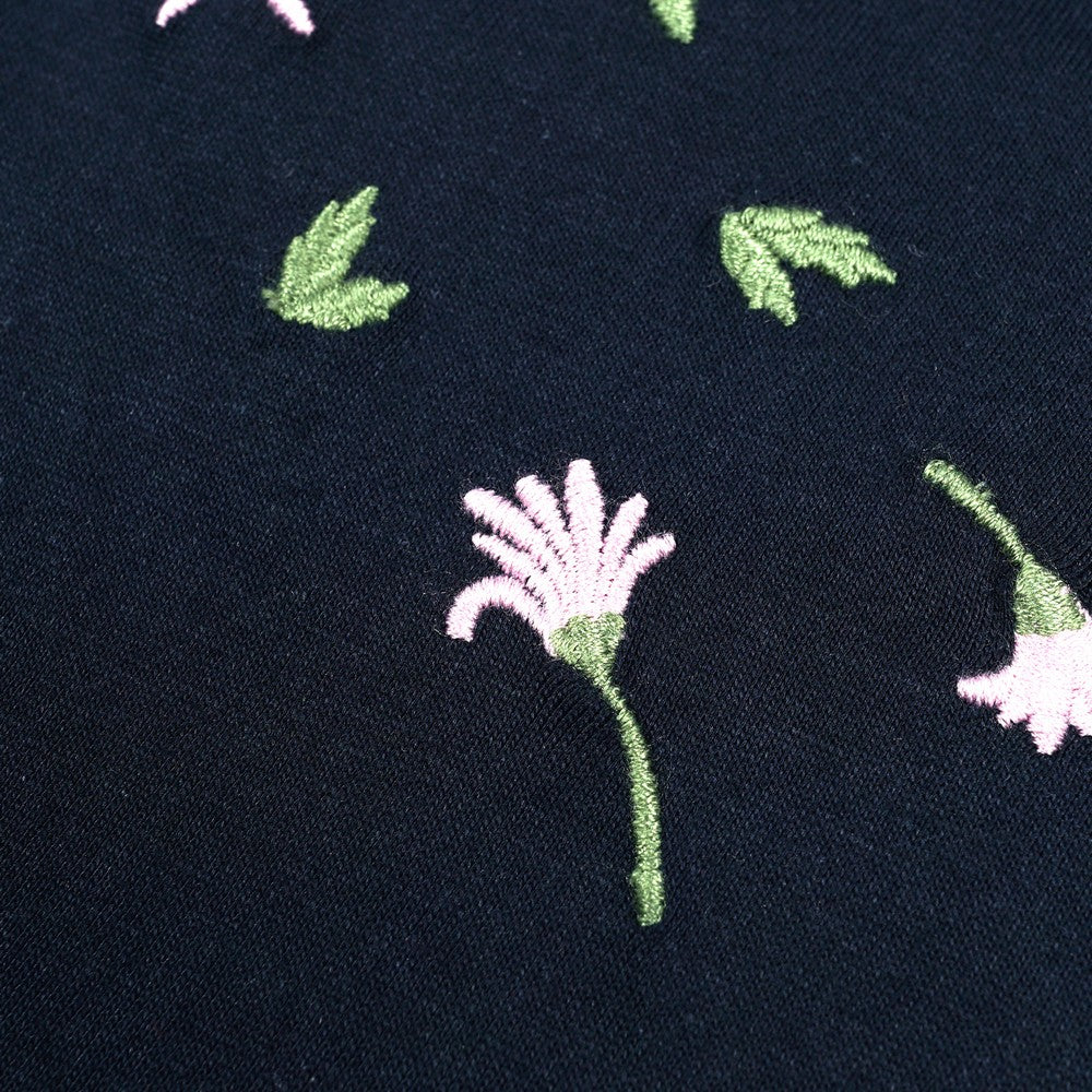 Greenlight Women's T-Shirt Sleeveless Loose Fit Cotton Embroidery Tomie C101225