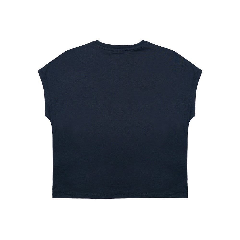 Greenlight Women's T-Shirt Sleeveless Loose Fit Cotton Embroidery Tomie C101225