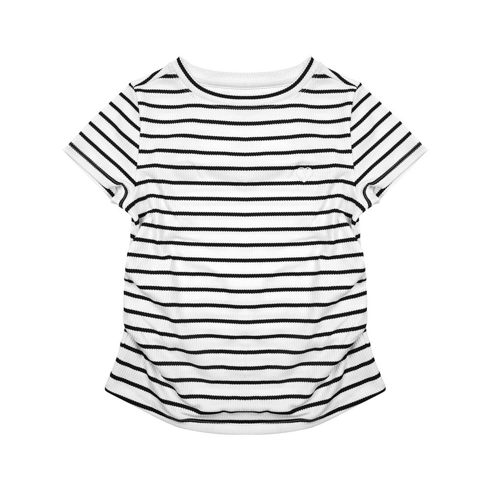 Greenlight Women's Stripe T-Shirt Short Sleeve Body Fit Anju HP-C101225