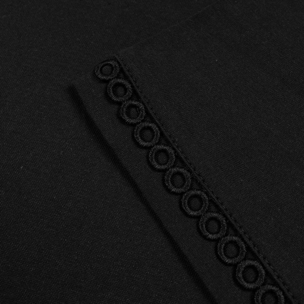 Greenlight Women's T-Shirt Short Sleeve Loose Fit Cotton Lace Michio C050126