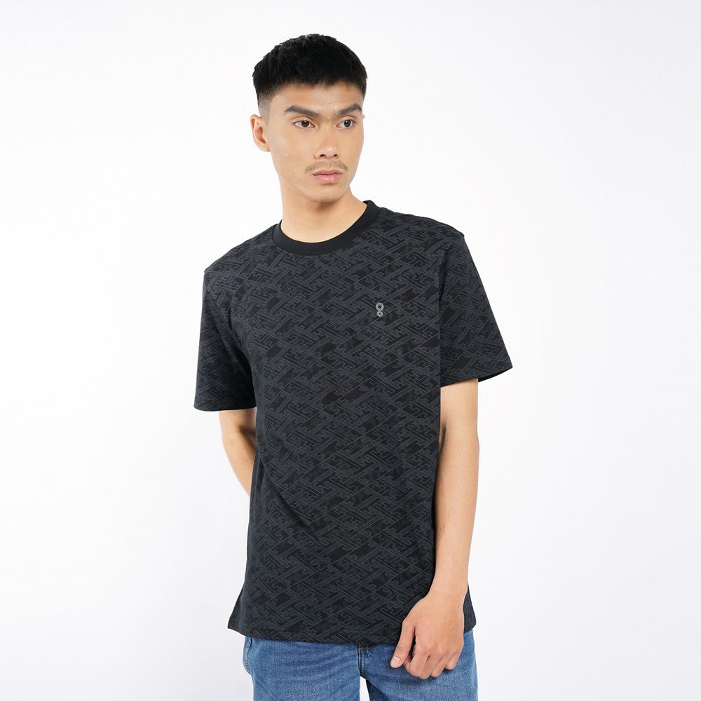 Greenlight Essential Men's T-Shirt Short Sleeve Regular Fit Cotton Vedad C010626