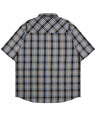 Greenlight Men's Plaid Checked Shirt Short Sleeve Regular Fit Piero HP-030126