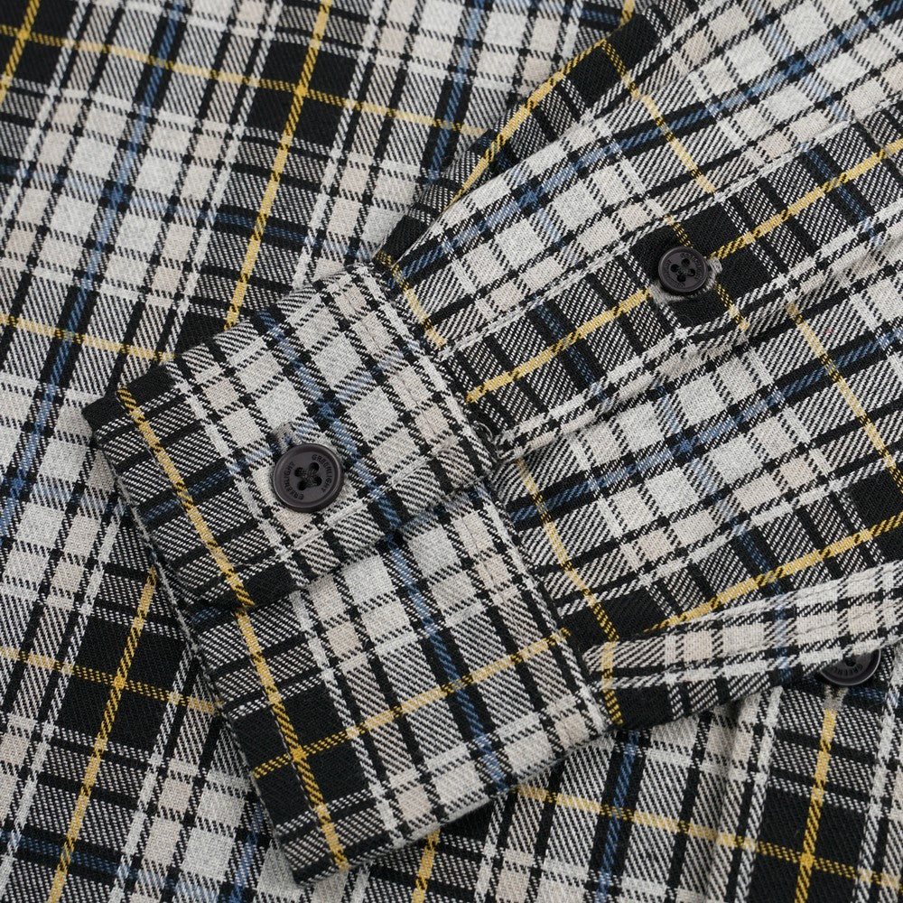 Greenlight Men's Plaid Checked Shirt Long Sleeve Regular Fit Paige HP-050126