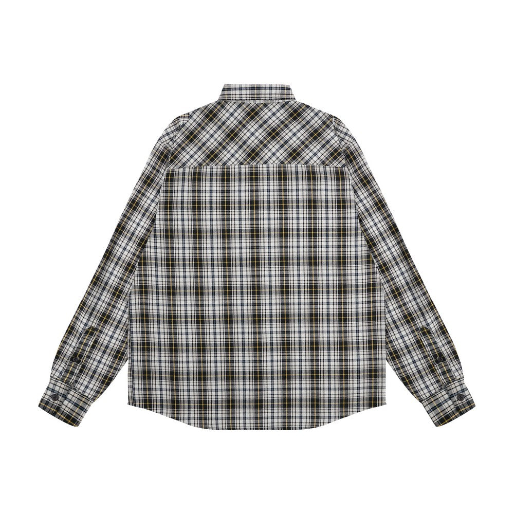 Greenlight Men's Plaid Checked Shirt Long Sleeve Regular Fit Paige HP-050126