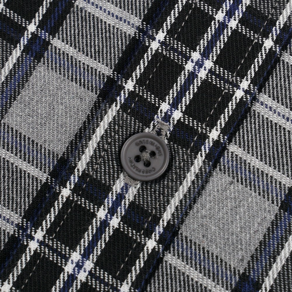 Greenlight Men's Plaid Checked Shirt Long Sleeve Regular Fit Preston HP-060126