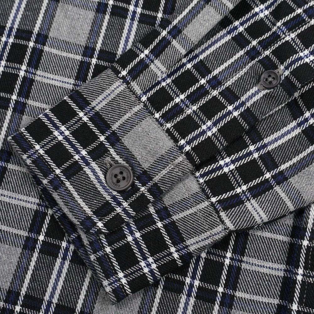 Greenlight Men's Plaid Checked Shirt Long Sleeve Regular Fit Preston HP-060126