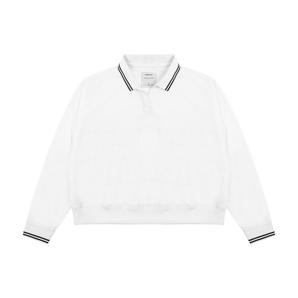 Greenlight Women's Jacket Crewneck Sweatshirt Loose Fit Baby Terry Kinan HP-C051225