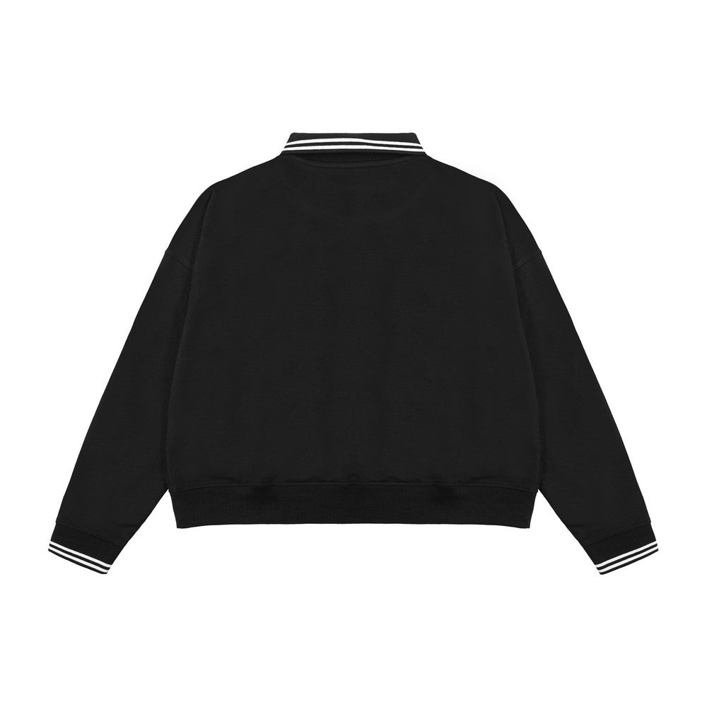 Greenlight Women's Jacket Crewneck Sweatshirt Loose Fit Baby Terry Kinan HP-C051225