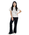Greenlight Women's T-Shirt Short Sleeve Loose Fit Cotton Sumire C061225