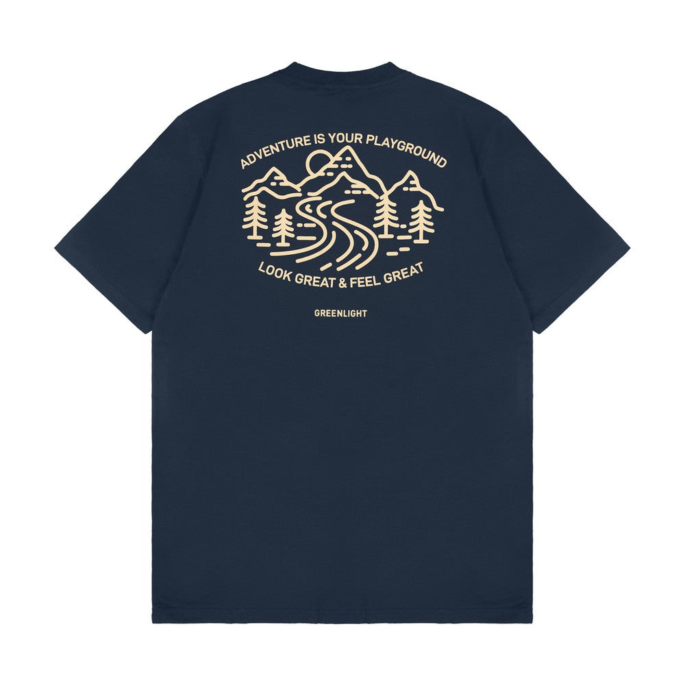 Greenlight Men's T-Shirt Short Sleeve Regular Fit Cotton Outventure OL-C280426