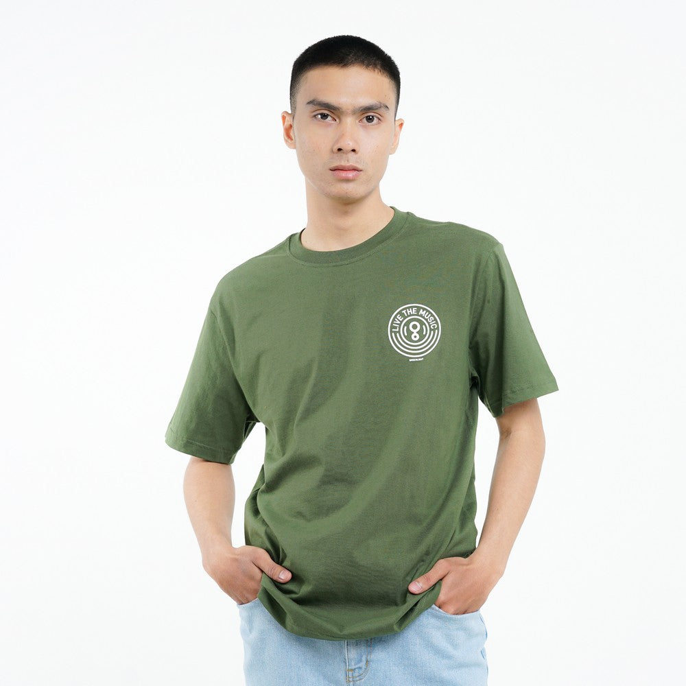 Greenlight Men's T-Shirt Short Sleeve Regular Fit Cotton Chime OL-C340426