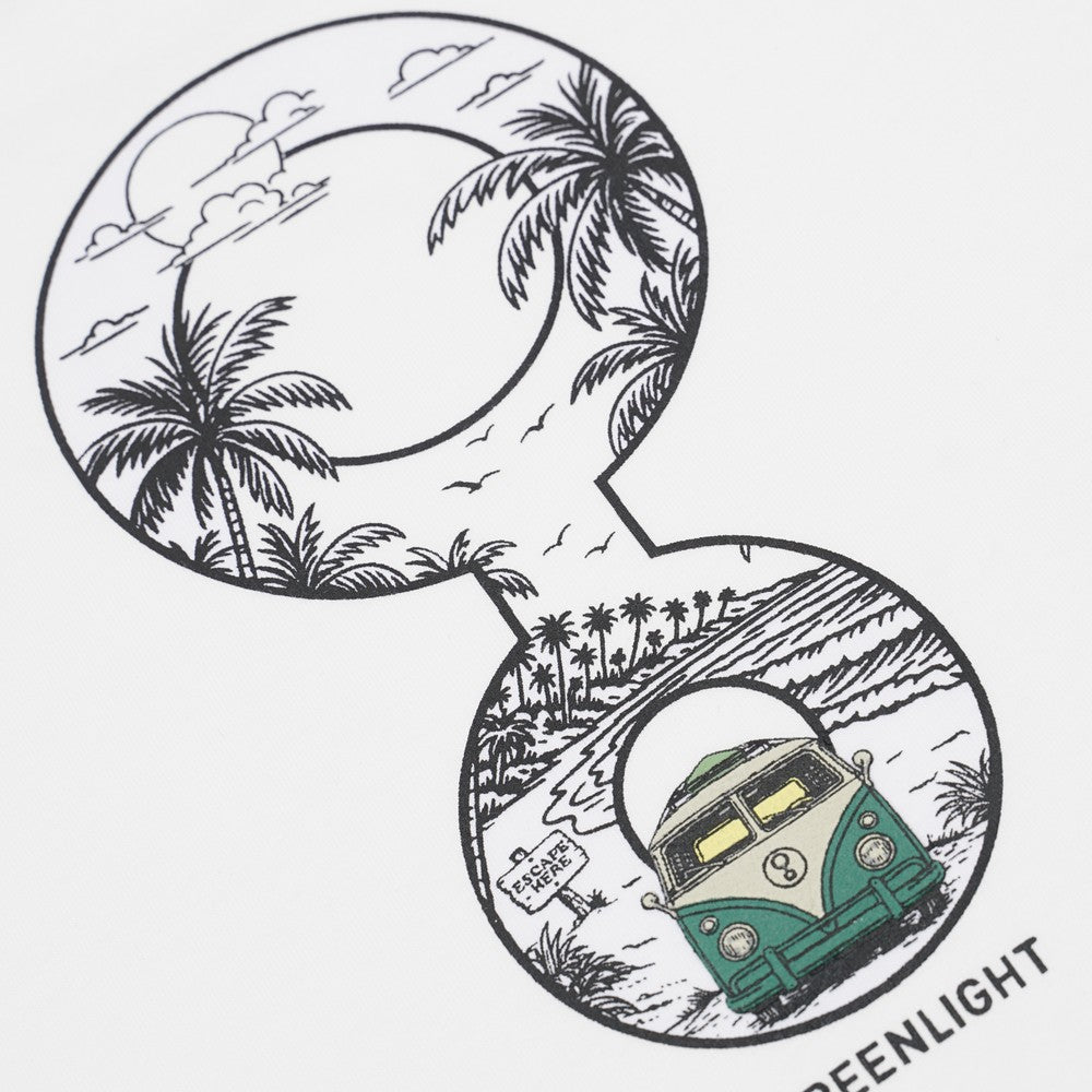 Greenlight Men's T-Shirt Short Sleeve Regular Fit Cotton Trip C020126