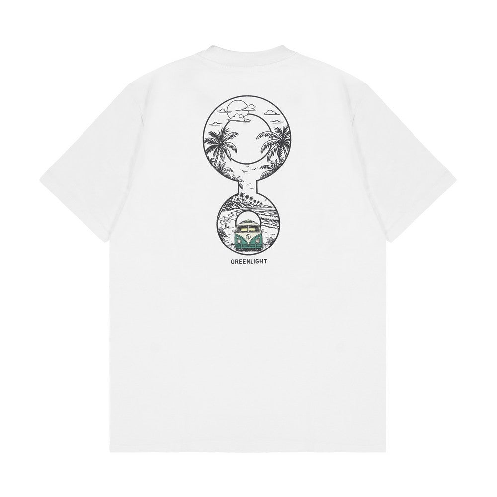 Greenlight Men's T-Shirt Short Sleeve Regular Fit Cotton Trip C020126