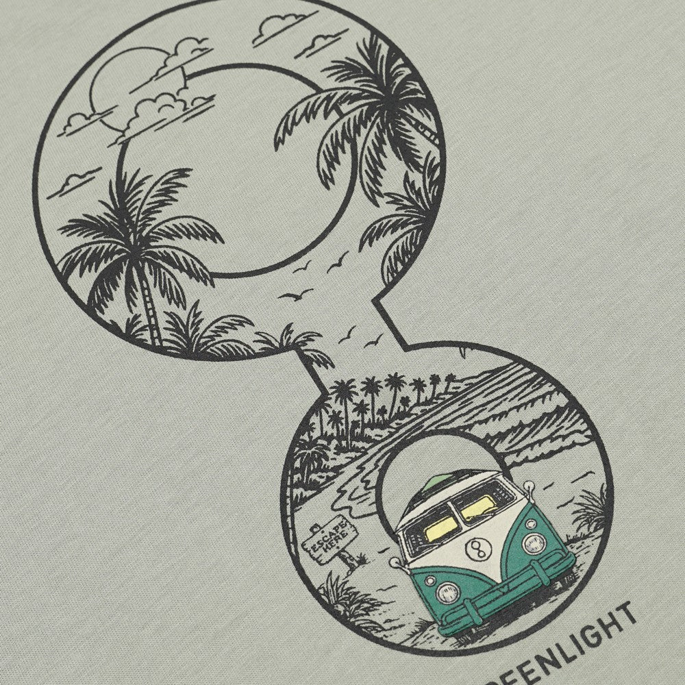 Greenlight Men's T-Shirt Short Sleeve Regular Fit Cotton Trip C020126
