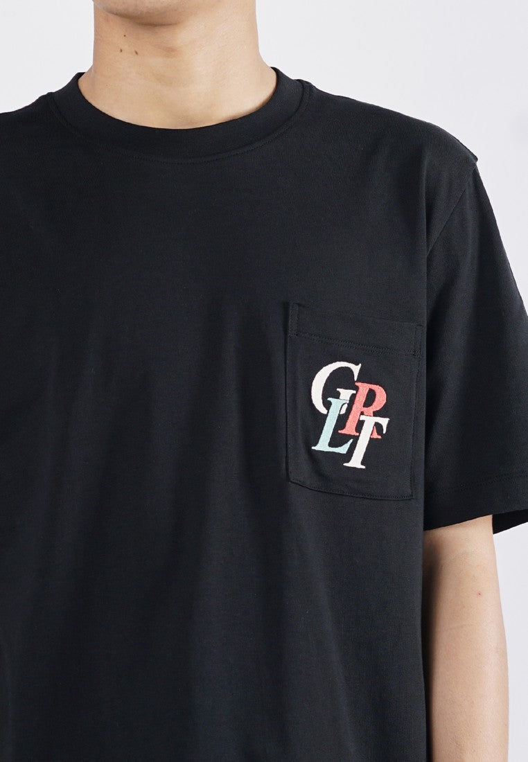 Greenlight Essential Men's T-Shirt Short Sleeve Regular Fit Cotton Pocket Logo Arashya C040125