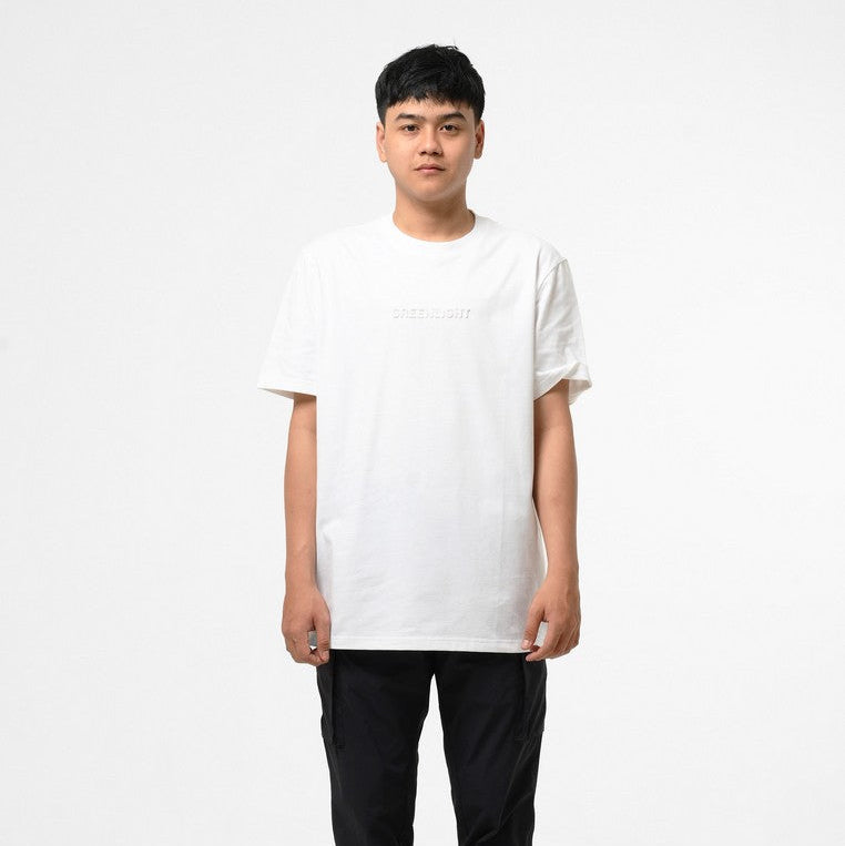 Greenlight Essential Men's T-Shirt Short Sleeve Regular Fit Cotton Logo Script Azad C050225