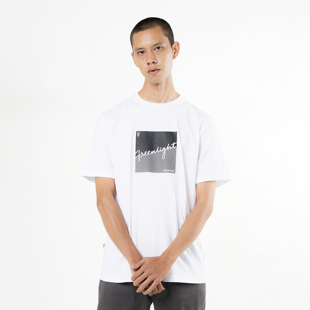 Greenlight Essential Men's T-Shirt Short Sleeve Regular Fit Cotton Madara C060326