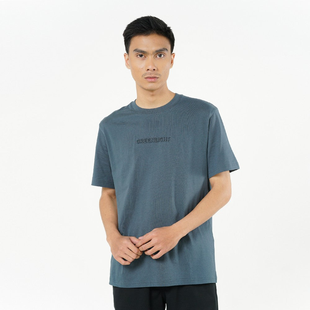 Greenlight Essential Men's T-Shirt Short Sleeve Regular Fit Cotton Azadas C060626