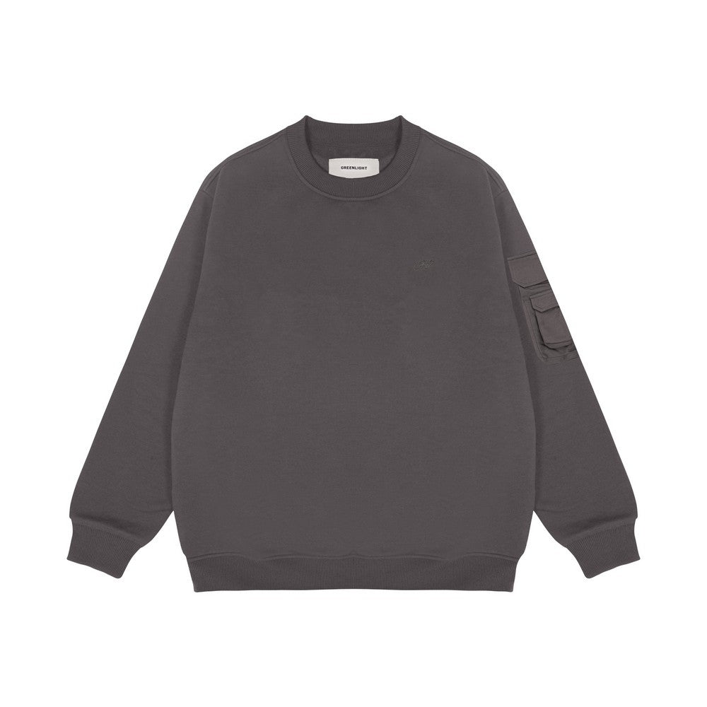 Greenlight Women's Jacket Crewneck Sweatshirt Loose Fit Baby Terry Selena HP-C010126