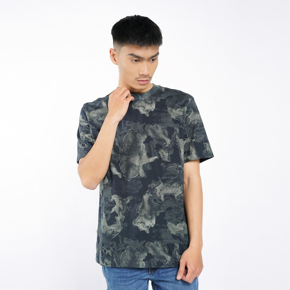 Greenlight Essential Men's T-Shirt Short Sleeve Regular Fit Cotton Damir C080326