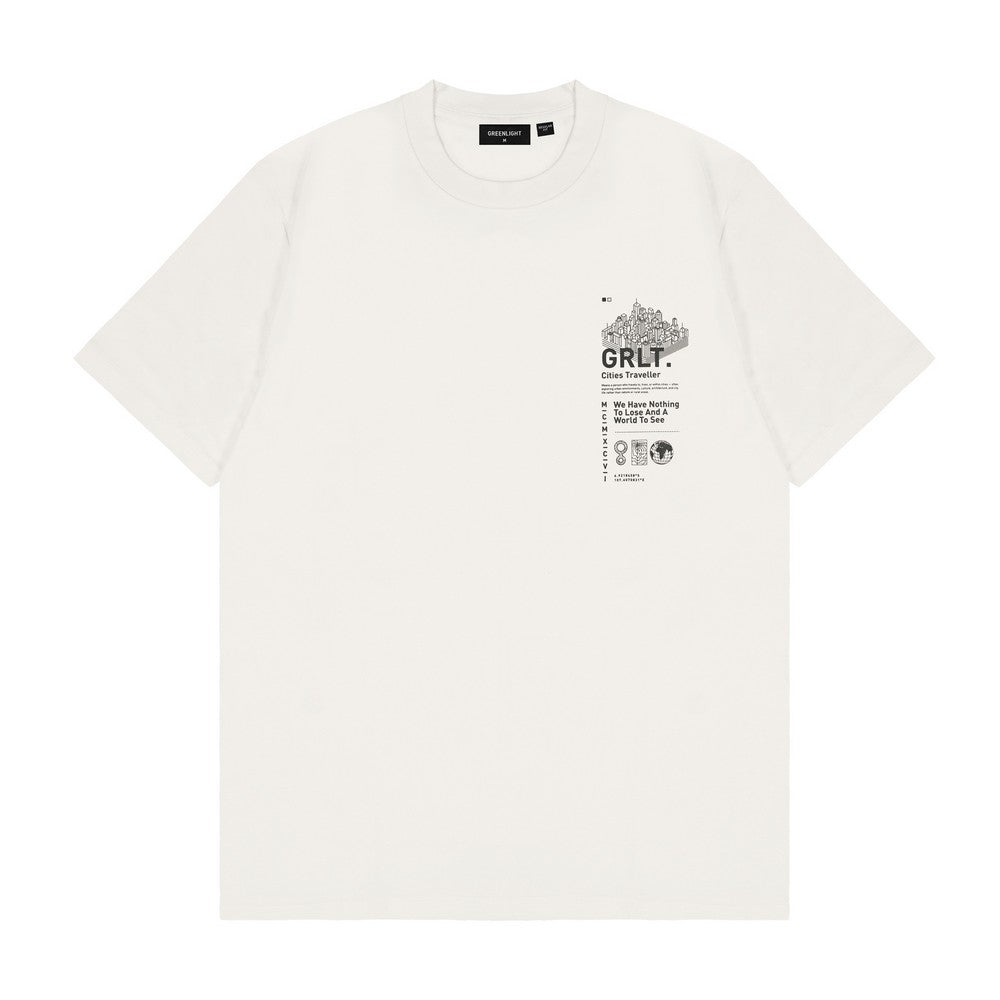 Greenlight Men's T-Shirt Short Sleeve Regular Fit Cotton Arch C070426