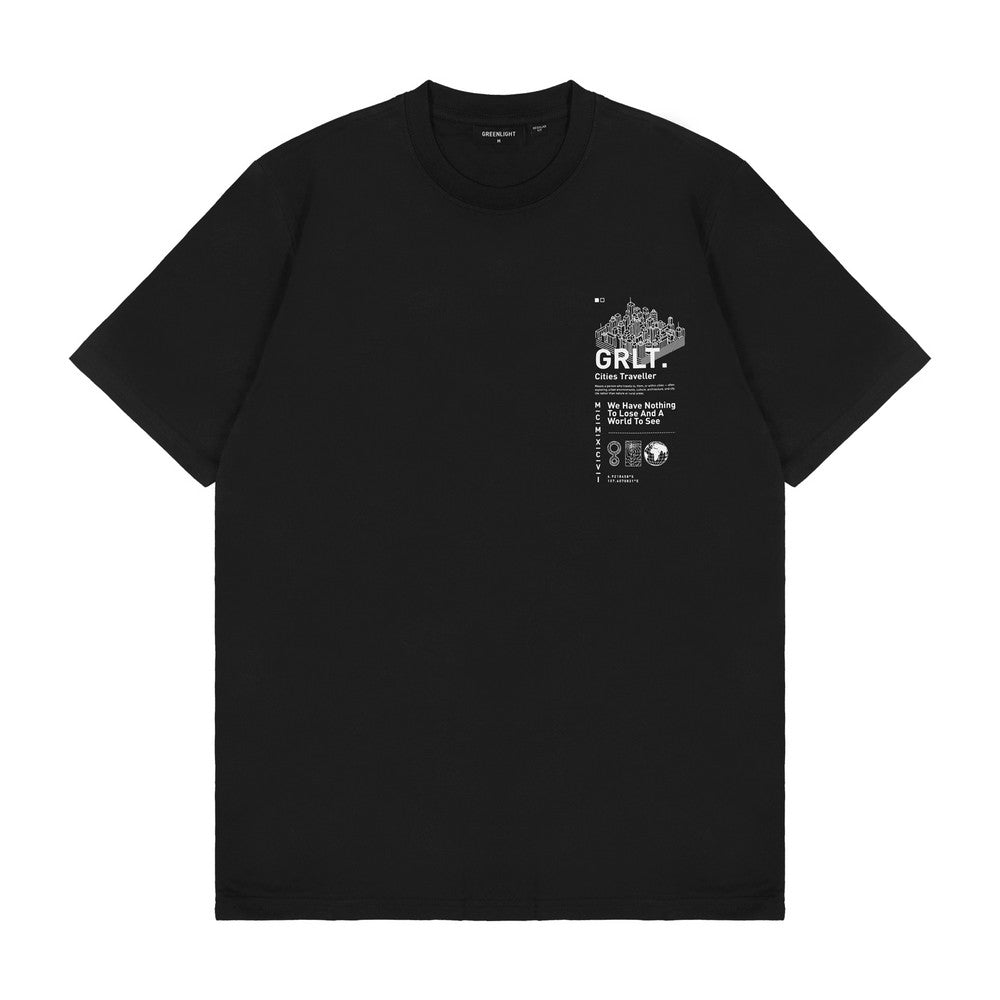 Greenlight Men's T-Shirt Short Sleeve Regular Fit Cotton Arch C070426