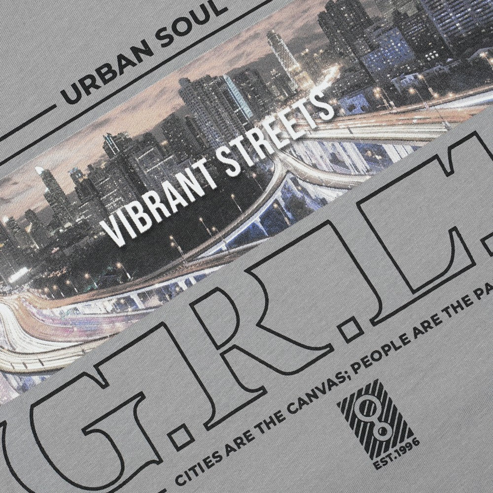 Greenlight Men's T-Shirt Short Sleeve Slim Fit Cotton Frenetic2 HP-C070326