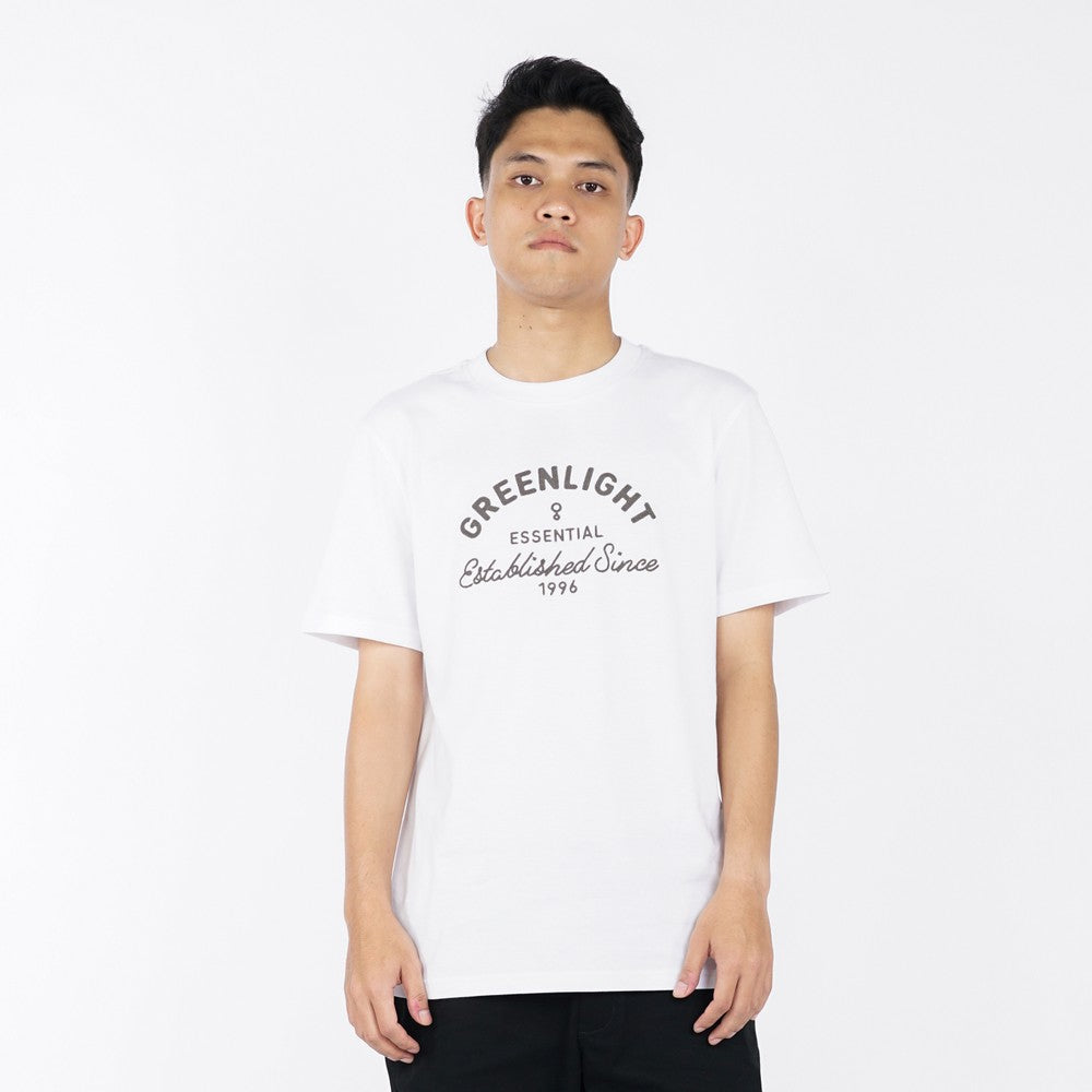 Greenlight Essential Men's T-Shirt Short Sleeve Regular Fit Cotton Edward C090825