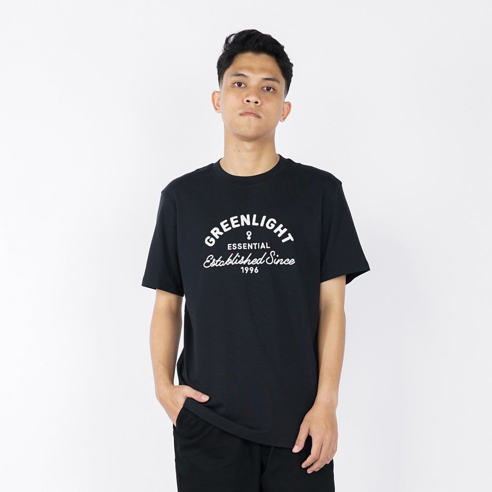Greenlight Essential Men's T-Shirt Short Sleeve Regular Fit Cotton Edward C090825