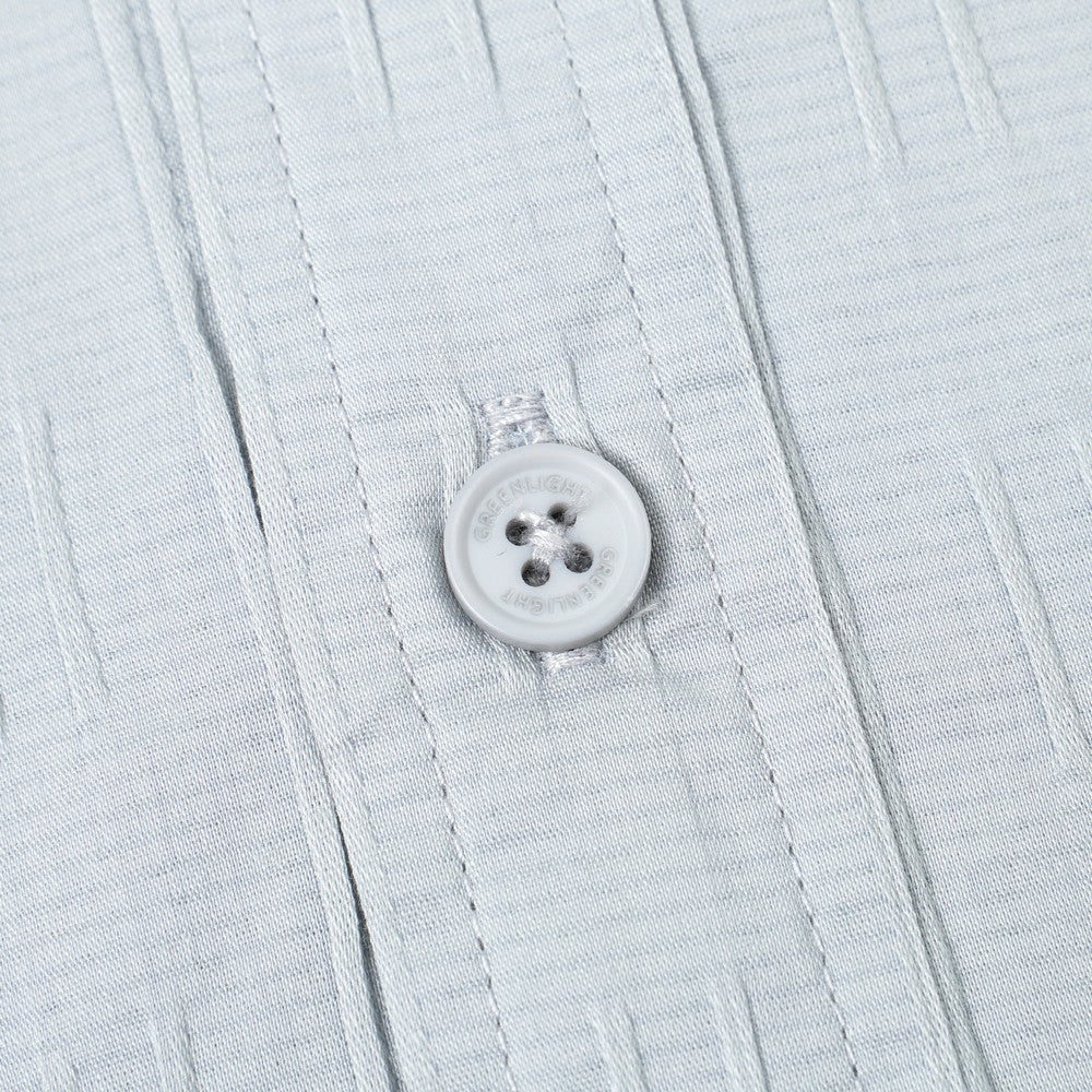 Greenlight Men's Basic Shirt Short Sleeve Regular Fit Mandarin Collar Lancaster HP-C010126