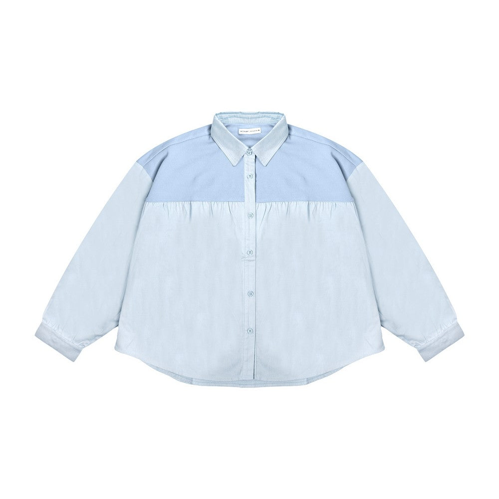 Greenlight Women's Shirt Long Sleeve Loose Fit Cotton Kira HP-C010126