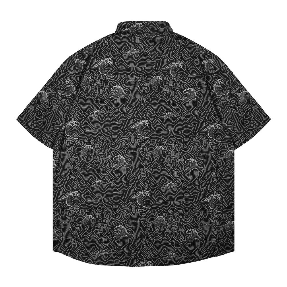 Greenlight Men's Shirt Short Sleeve Regular Fit Rayon Twill Conrad HP-C010326