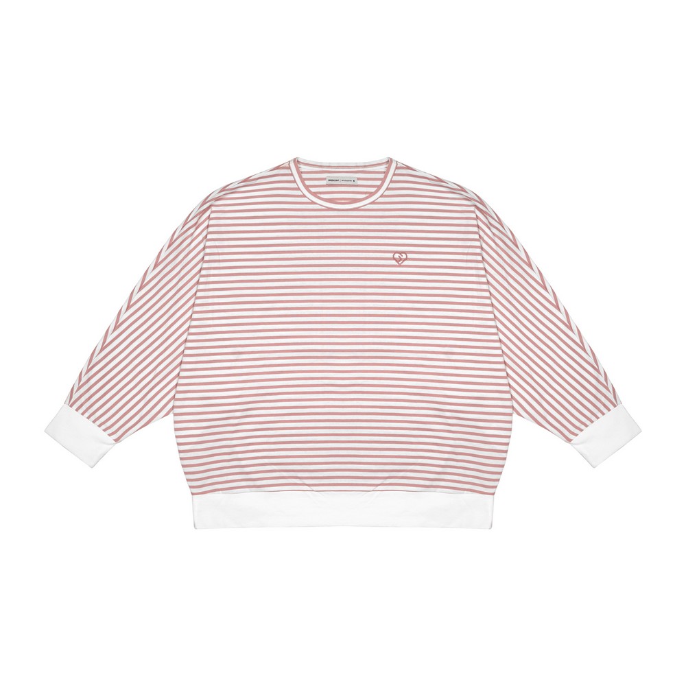 Greenlight Women's Batwing T-Shirt Long Sleeve Oversized Fit Cotton Polyester Sunny HP-C050226