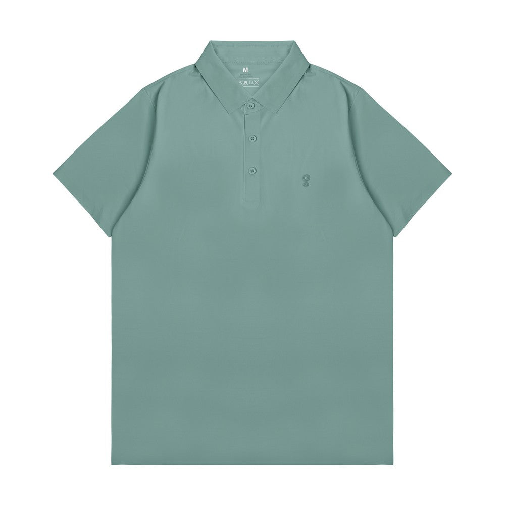 Greenlight Essential Men's Collar T-Shirt Short Sleeve Regular Fit Seamless C220326