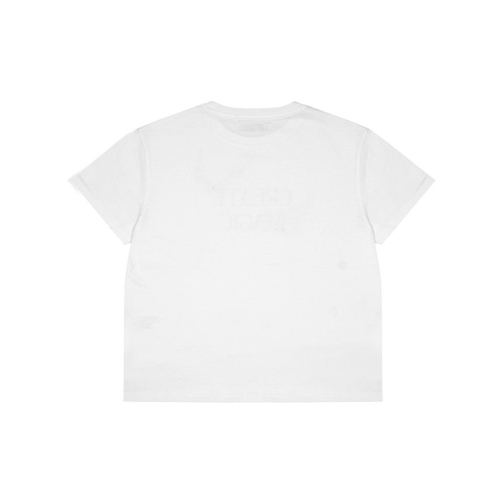 Greenlight Women's T-Shirt Short Sleeve Basic Fit Cotton Ribbon Kirie C070326