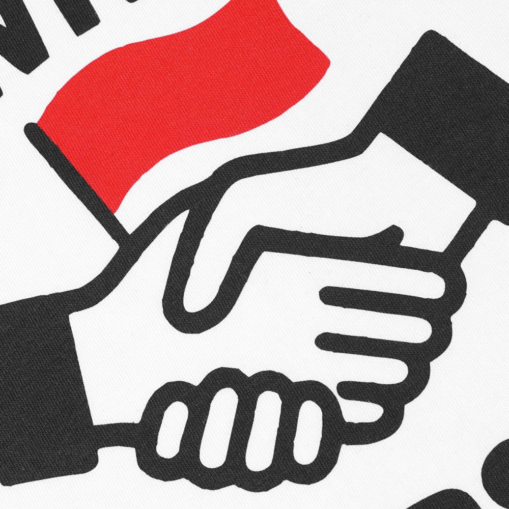 Greenlight x Pidi Baiq T-Shirt Short Sleeve Regular Fit Cotton Braterstwo Putih 420426