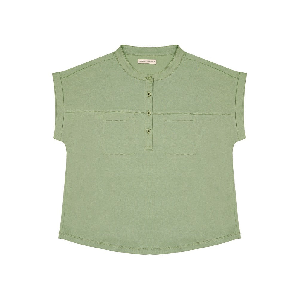 Greenlight Women's Shirt Sleeveless Regular Fit Pocket Ruka HP-C010326